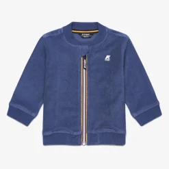 K-WAY E. Amaurice Sponge - Fleece - Jacket - Kid Unisex - Blue Fiord Store