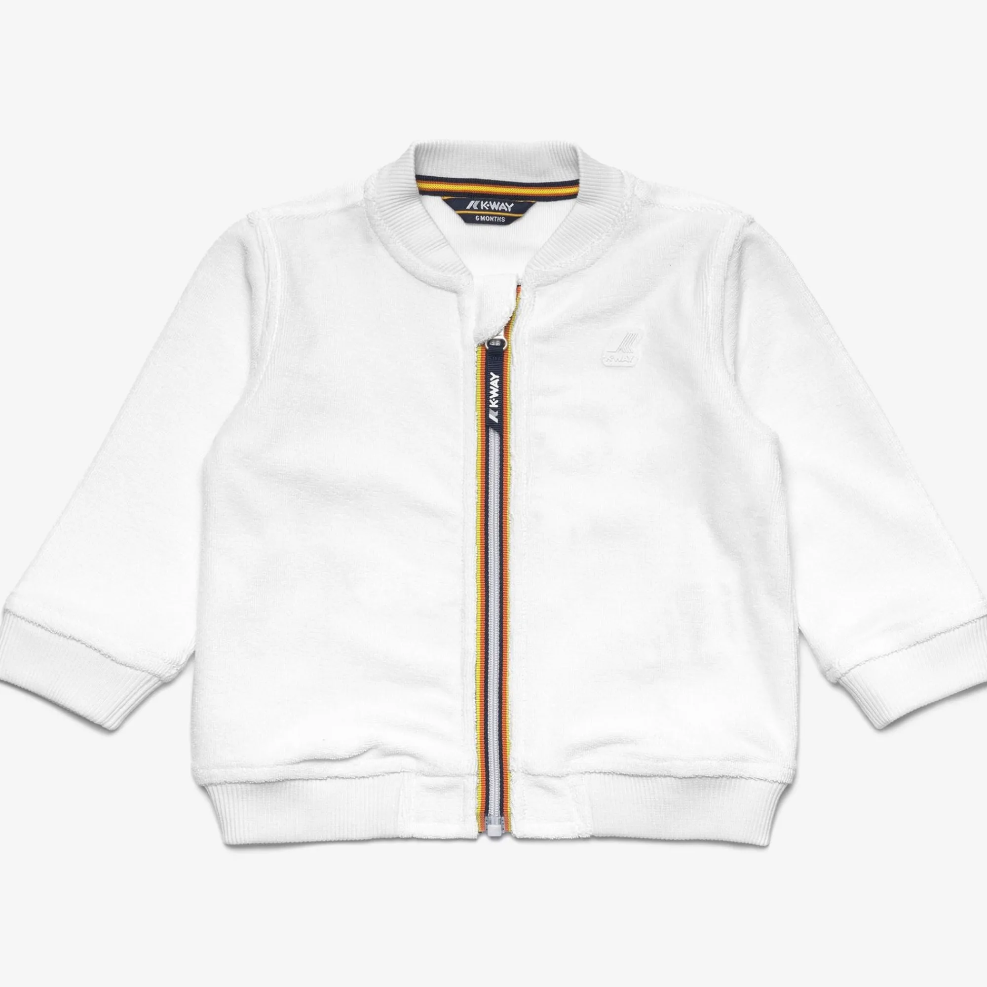 K-WAY E. Amaurice Sponge - Fleece - Jacket - Kid Unisex - White Clearance