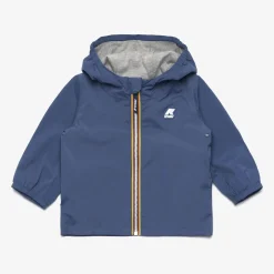 K-WAY E. Jack Stretch Nylon Jersey - Jackets - Short - Kid Unisex - Blue Fiord Cheap