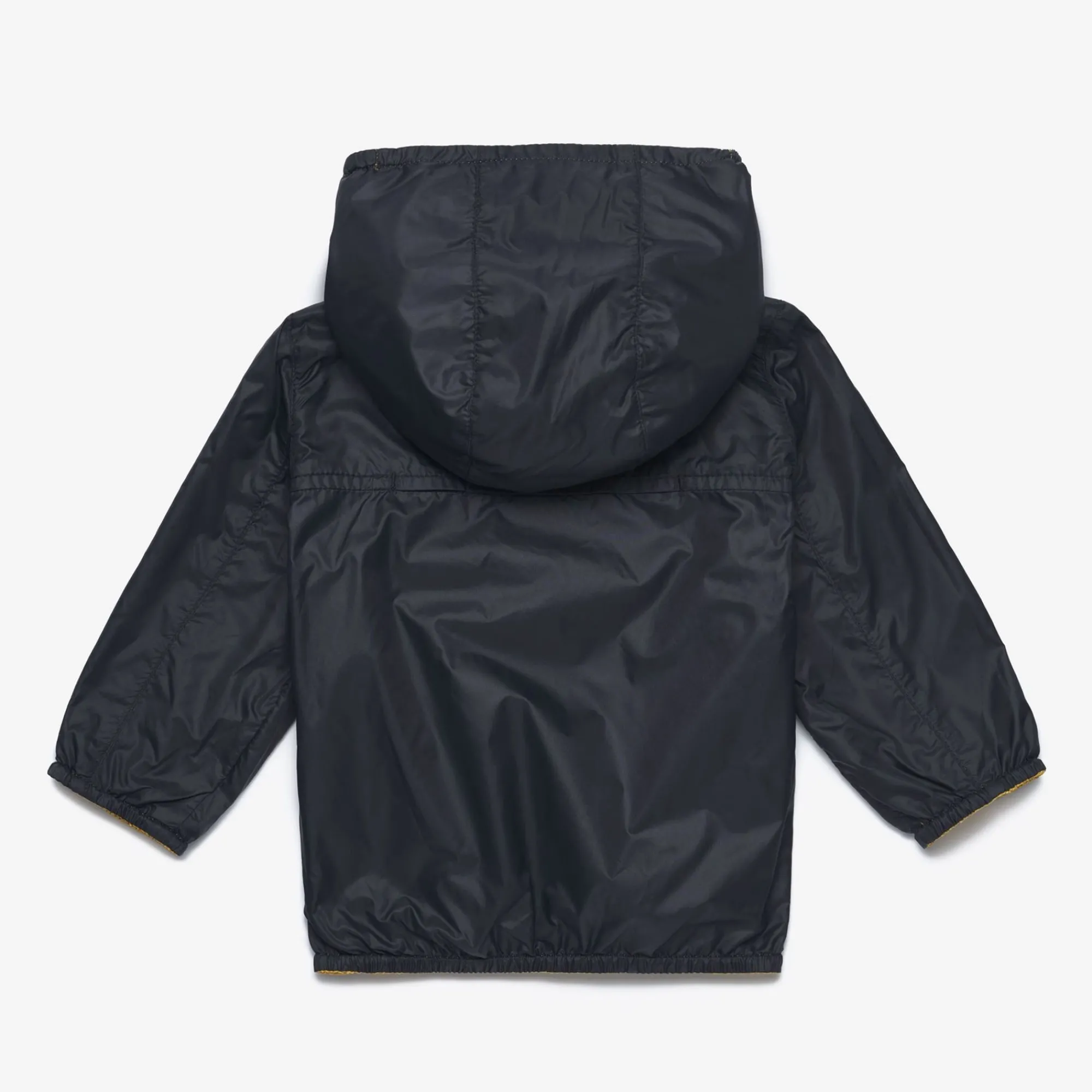 K-WAY E. Jake Plus.2 Reversible - Jackets - Short - Kid Unisex - Yellow Mimosa-Blue Depth Store