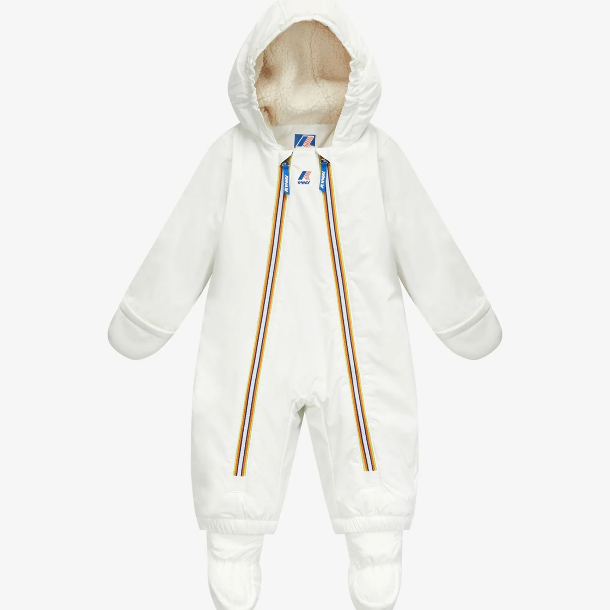 K-WAY E. Le Vrai 3.0 Snotty Orsetto - Sport Suits - Tracksuit - Kid Unisex - Ecru-White Shop