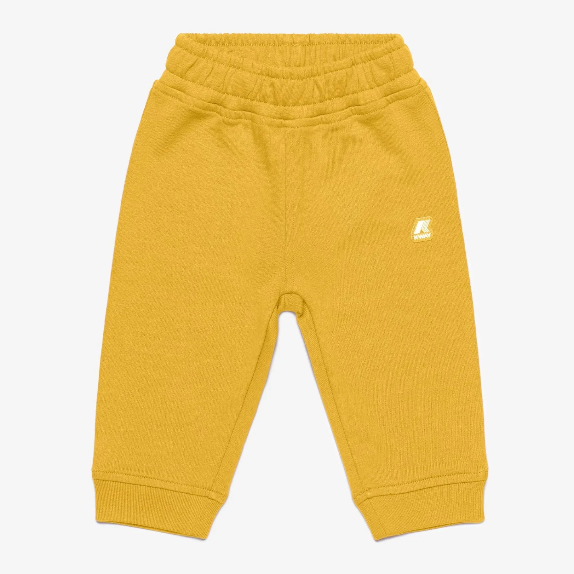 K-WAY E. Mick Fleece - Pants - Sport Trousers - Kid Unisex - Yellow Mimosa Cheap