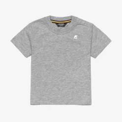 K-WAY E. Pete - T-Shirtstop - T-Shirt - Kid Unisex - Grey Mel Fashion
