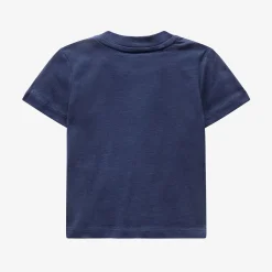 K-WAY E. Pete Logo - T-Shirtstop - T-Shirt - Kid Unisex - Blue Indigo Outlet