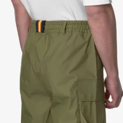 K-WAY Ed-Shell - Pants - Sport Trousers - Unisex - Green Sphagnum Outlet