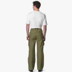 K-WAY Ed-Shell - Pants - Sport Trousers - Unisex - Green Sphagnum Outlet