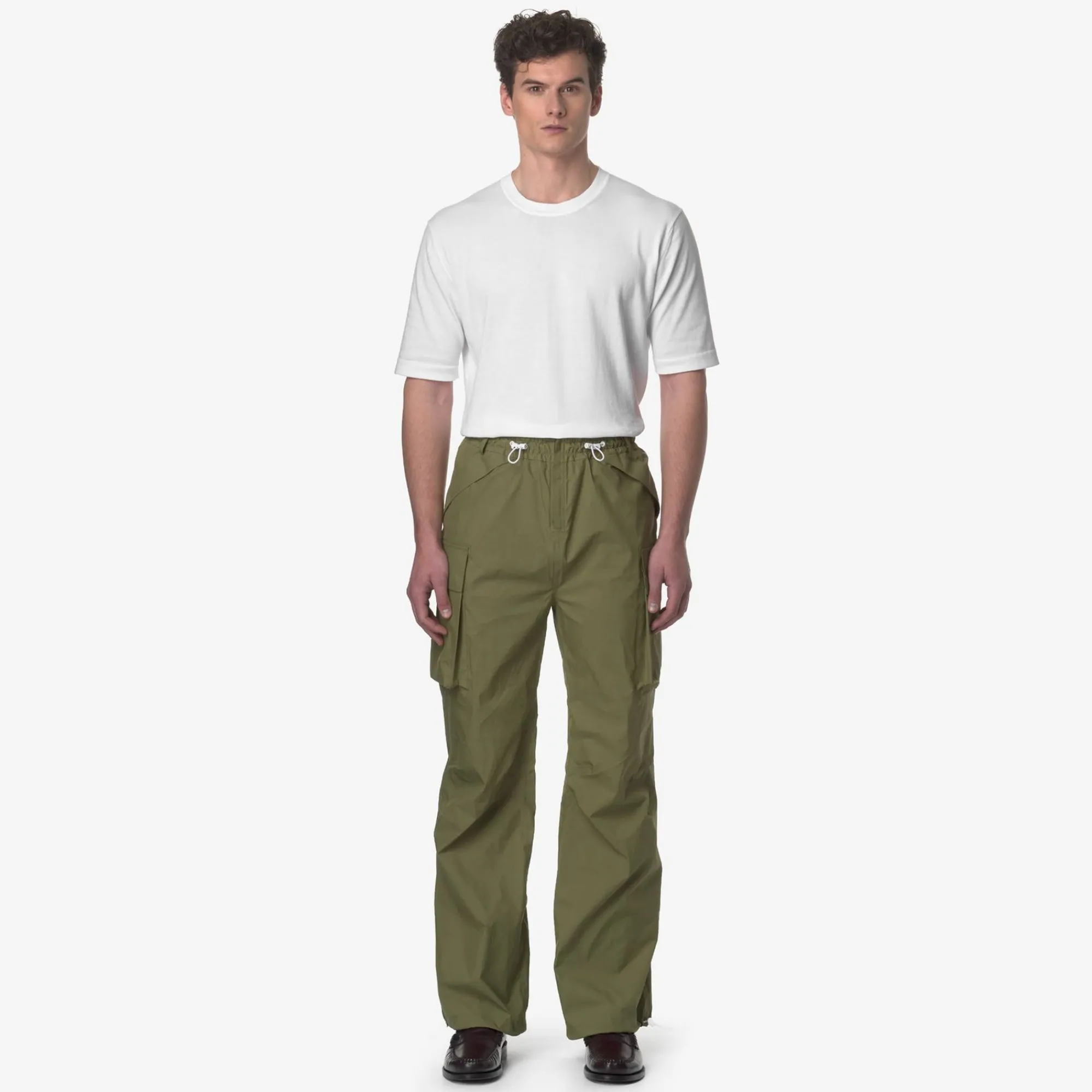 K-WAY Ed-Shell - Pants - Sport Trousers - Unisex - Green Sphagnum Cheap
