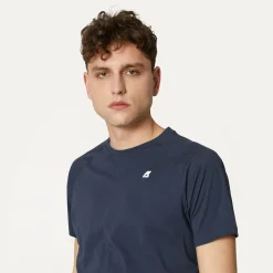 K-WAY Edwing - T-Shirtstop - T-Shirt - Man - Blue Depth Shop