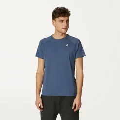 K-WAY Edwing - T-Shirtstop - T-Shirt - Man - Blue Depth Shop