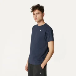 K-WAY Edwing - T-Shirtstop - T-Shirt - Man - Blue Depth Shop