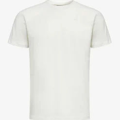 K-WAY Edwing - T-Shirtstop - T-Shirt - Man - White Gardenia Flash Sale