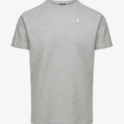K-WAY Edwing - T-Shirtstop - T-Shirt - Man - Grey Mel Fashion
