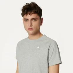 K-WAY Edwing - T-Shirtstop - T-Shirt - Man - Grey Mel Fashion
