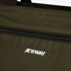 K-WAY Elliant - Bags - Shopping Bag - Unisex - Green Blackish Fashion
