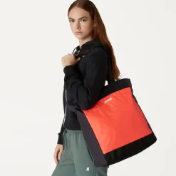 K-WAY Elliant - Bags - Shopping Bag - Unisex - Red Papavero-Black Pure New