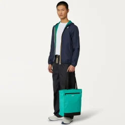 K-WAY Elliant - Bags - Shopping Bag - Unisex - Green Marine Online