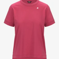 K-WAY Emel Jersey - T-Shirtstop - T-Shirt - Woman - Dk Pink Fashion