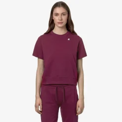 K-WAY Emelette - T-Shirtstop - T-Shirt - Woman - Red Dk Flash Sale