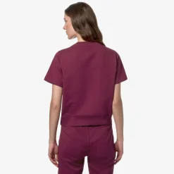 K-WAY Emelette - T-Shirtstop - T-Shirt - Woman - Red Dk Flash Sale