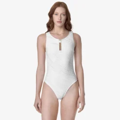 K-WAY Enty - Bathing Suits - Swimsuit - Woman - White New