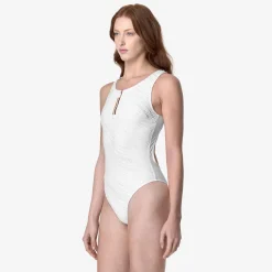 K-WAY Enty - Bathing Suits - Swimsuit - Woman - White New