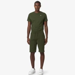 K-WAY Erik - Shorts - Sportshorts - Man - Green Cypress Sale