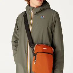 K-WAY Erloy - Bags - Shoulder Bag - Unisex - Orange Rust Hot