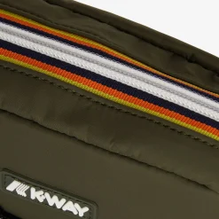 K-WAY Erloy - Bags - Shoulder Bag - Unisex - Green Blackish Fashion