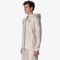 K-WAY Etaples Orient Express Team Ac - Fleece - Jacket - Unisex - Grey Vapor Online