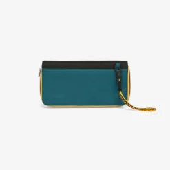 K-WAY Fluy - Small Accessories - Wallet - Unisex - Green Petrol New