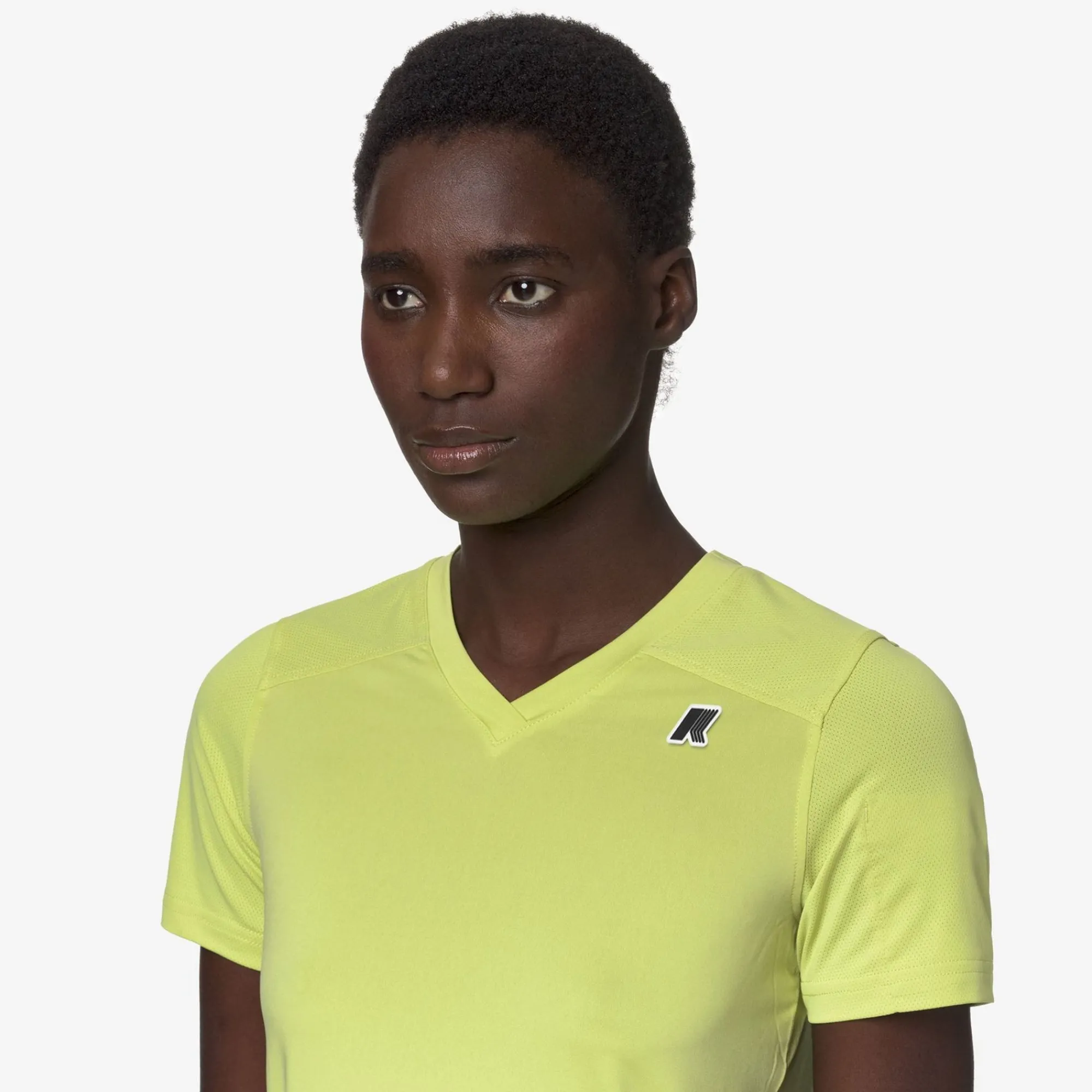 K-WAY Gannat - T-Shirtstop - T-Shirt - Woman - Green Celery New