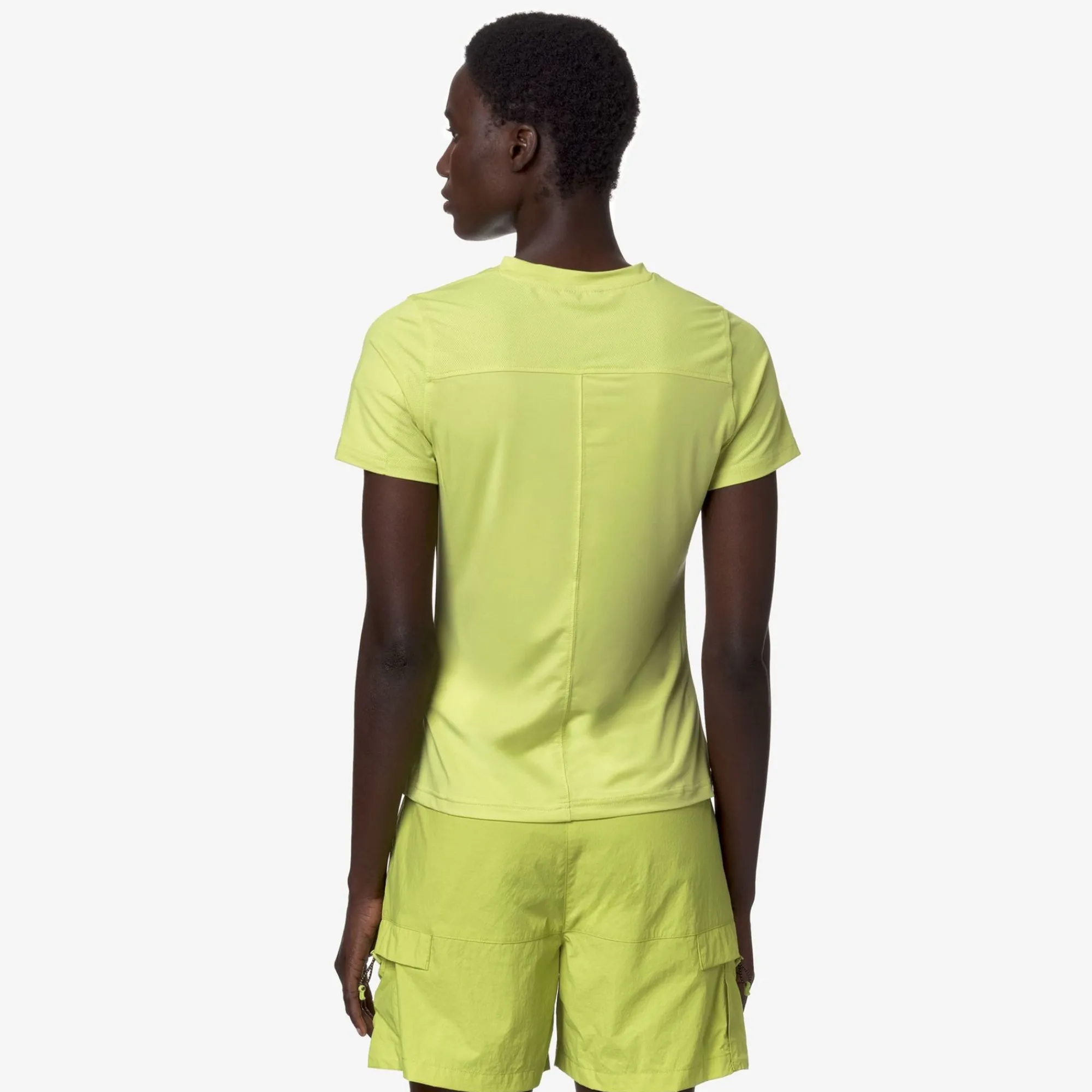 K-WAY Gannat - T-Shirtstop - T-Shirt - Woman - Green Celery New
