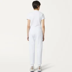 K-WAY Ginevra - Pants - Sport Trousers - Woman - White Sale