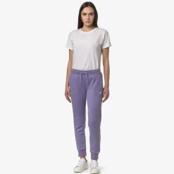 K-WAY Ginevra Light Spacer - Pants - Sport Trousers - Woman - Violet Glicine Best Sale