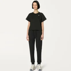 K-WAY Ginevra Light Spacer - Pants - Sport Trousers - Woman - Black Pure Best Sale