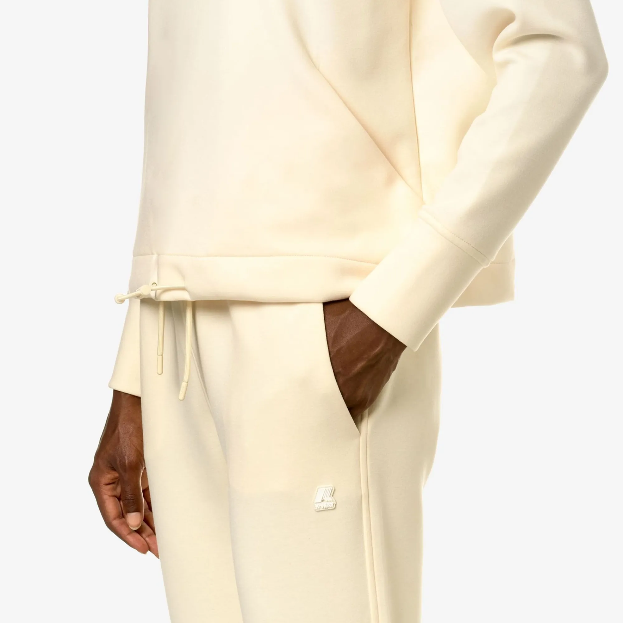 K-WAY Ginevra Light Spacer - Pants - Sport Trousers - Woman - Beige Shortbread Discount