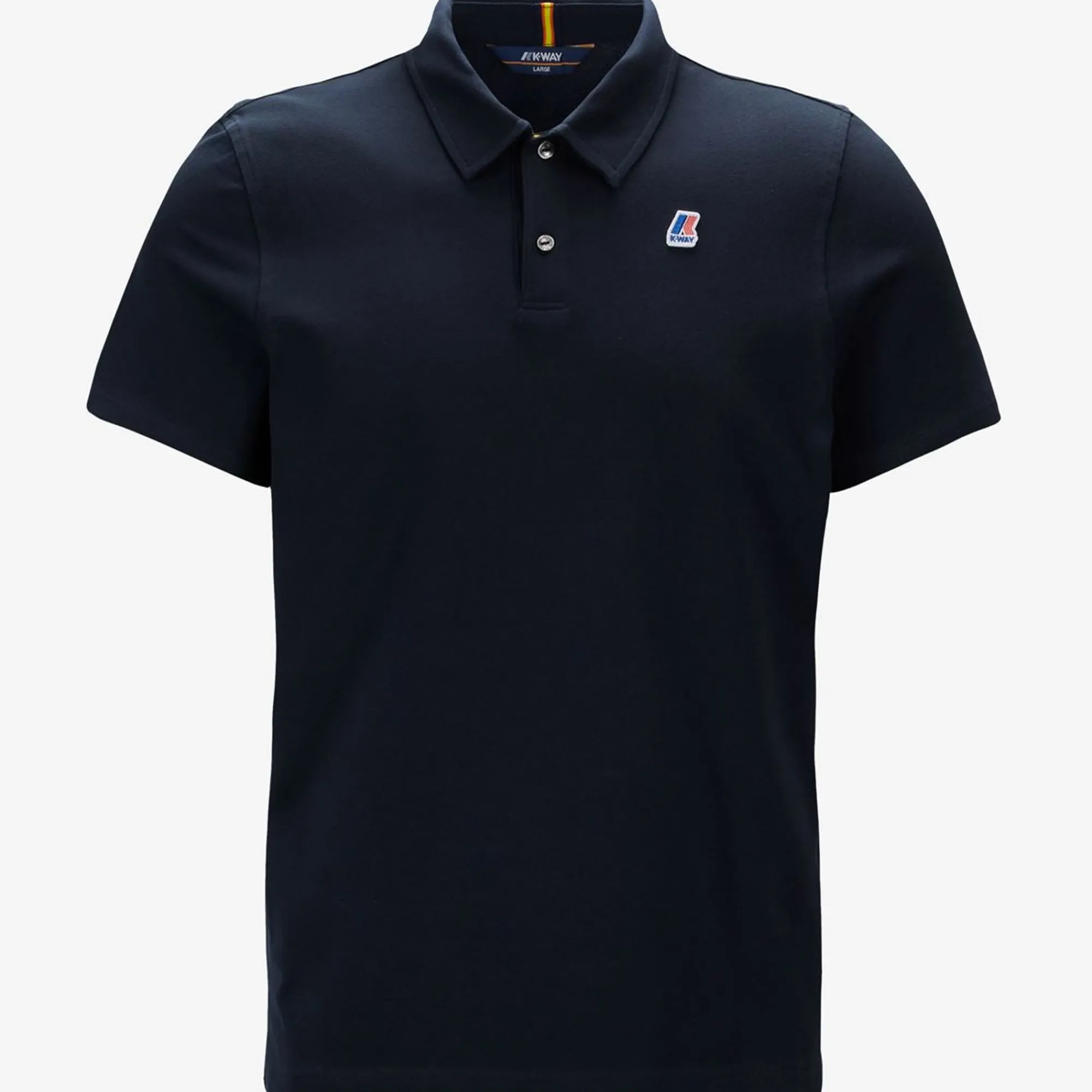 K-WAY Gregoire Tape - Polo Shirts - Polo - Man - Blue Depth Outlet