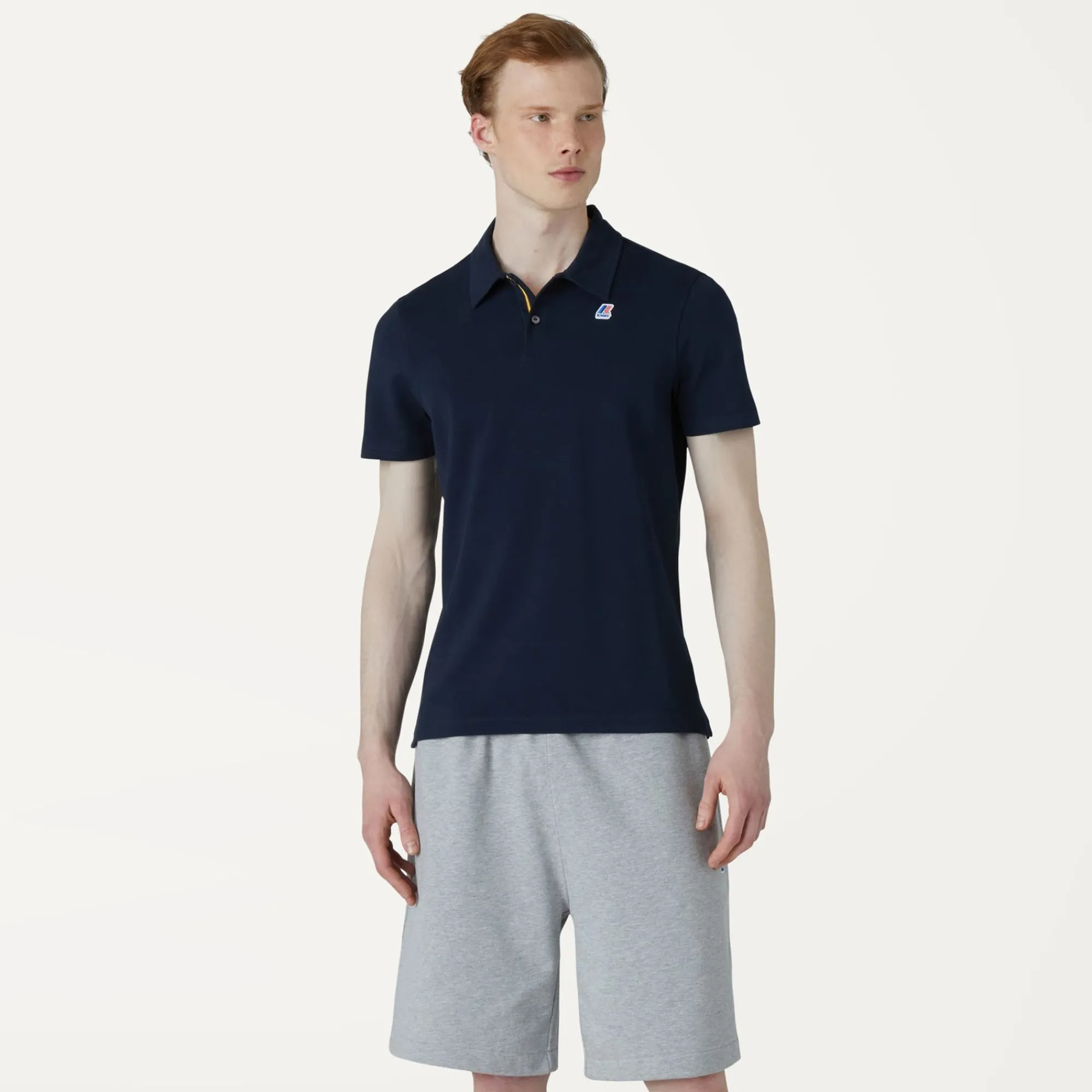 K-WAY Gregoire Tape - Polo Shirts - Polo - Man - Blue Depth Outlet