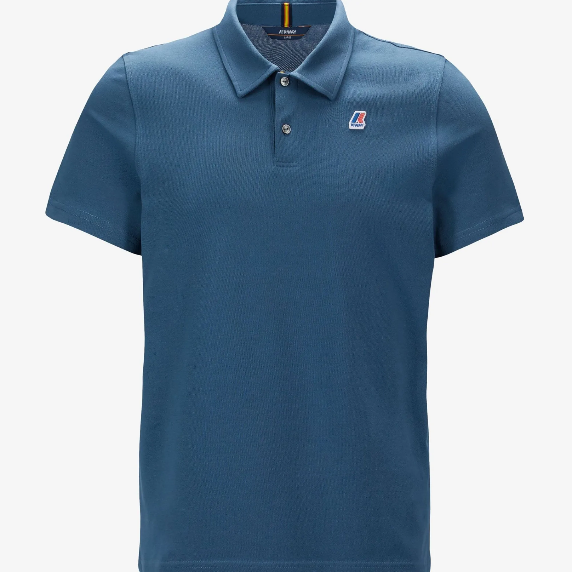 K-WAY Gregoire Tape - Polo Shirts - Polo - Man - Blue Deep Best Sale