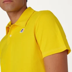K-WAY Gregoire Tape - Polo Shirts - Polo - Man - Yellow Old Discount
