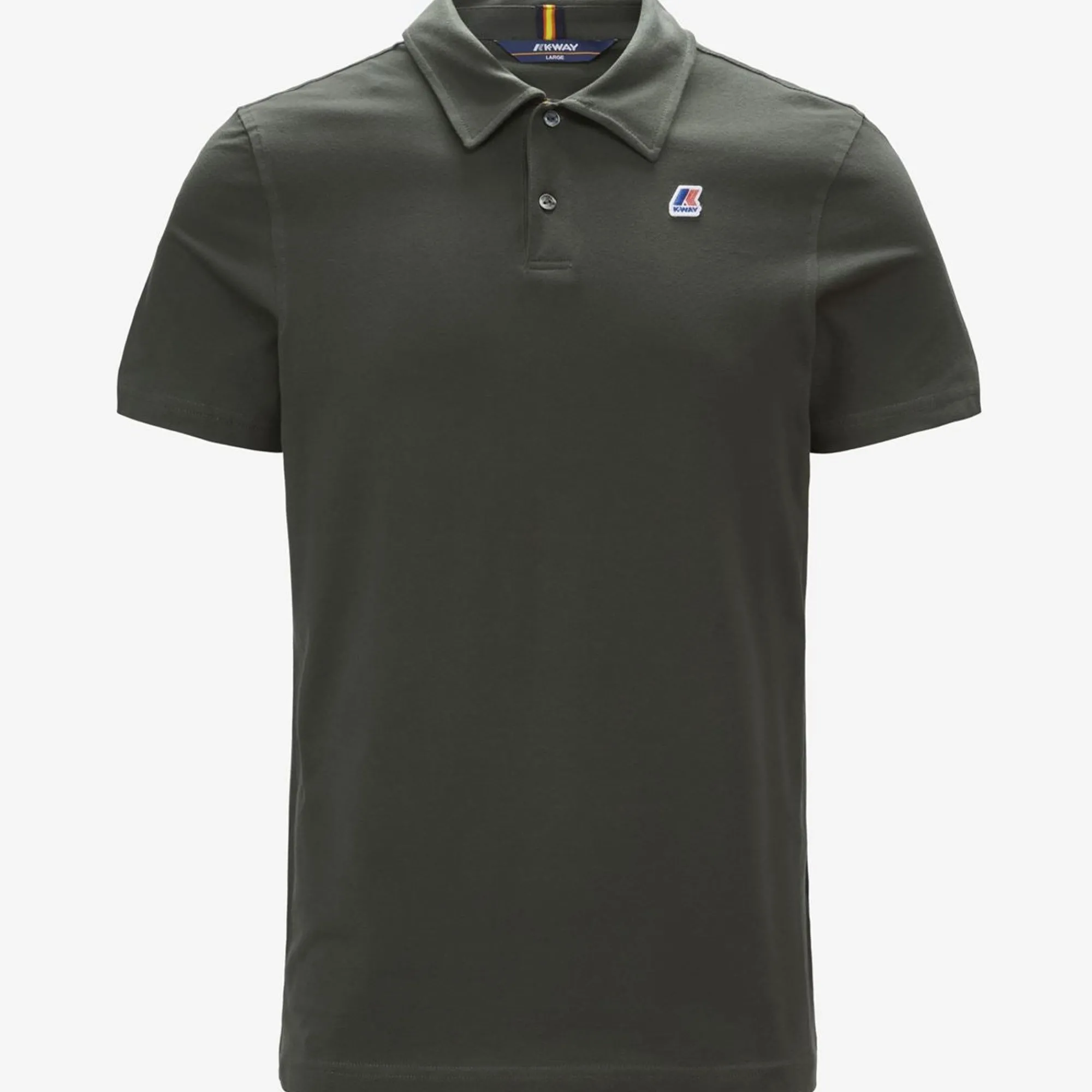 K-WAY Gregoire Tape - Polo Shirts - Polo - Man - Black Torba Hot