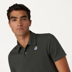 K-WAY Gregoire Tape - Polo Shirts - Polo - Man - Black Torba Hot