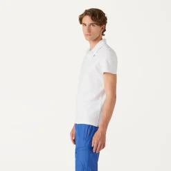 K-WAY Gregoire Tape - Polo Shirts - Polo - Man - White Flash Sale