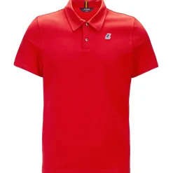 K-WAY Gregoire Tape - Polo Shirts - Polo - Man - Red Fashion