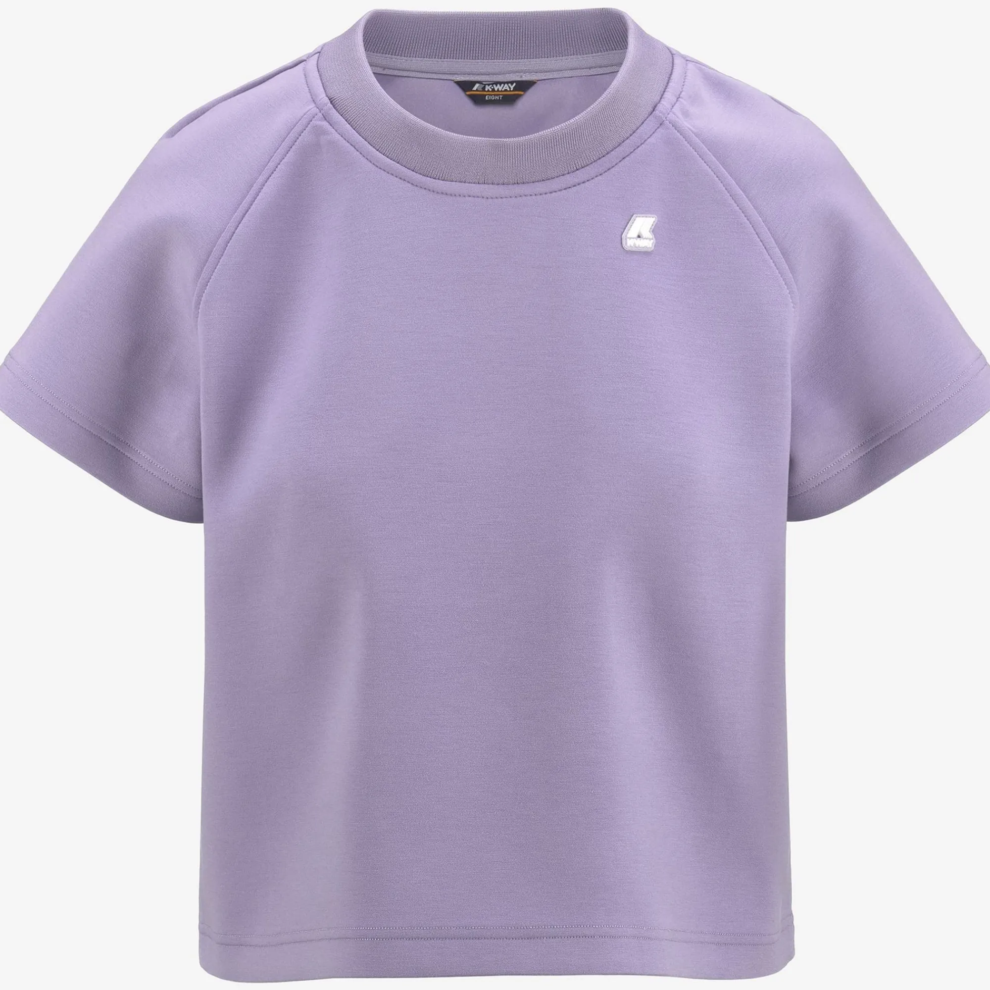 K-WAY Guendaline Light Spacer - T-Shirtstop - T-Shirt - Woman - Violet Glicine Discount