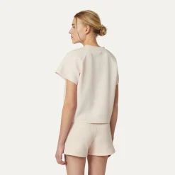 K-WAY Guendaline Light Spacer - T-Shirtstop - T-Shirt - Woman - Pink Cloud Store