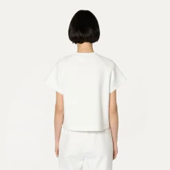 K-WAY Guendaline Light Spacer - T-Shirtstop - T-Shirt - Woman - White Flash Sale