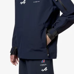 K-WAY Guirrec Orient Express Ac - Jackets - Short - Unisex - Blue Dress Sale