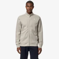 K-WAY Hayce Interlock - Fleece - Jacket - Man - Beige Lt Sale