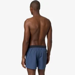 K-WAY Hazel Bicolor - Bathing Suits - Swimming Trunk - Man - Blue F-Blue D Cheap